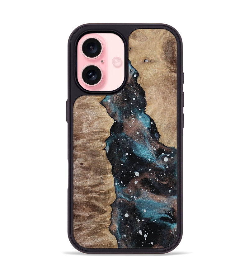 iPhone 16 Wood Phone Case - Braedon (Cosmos, 809101)