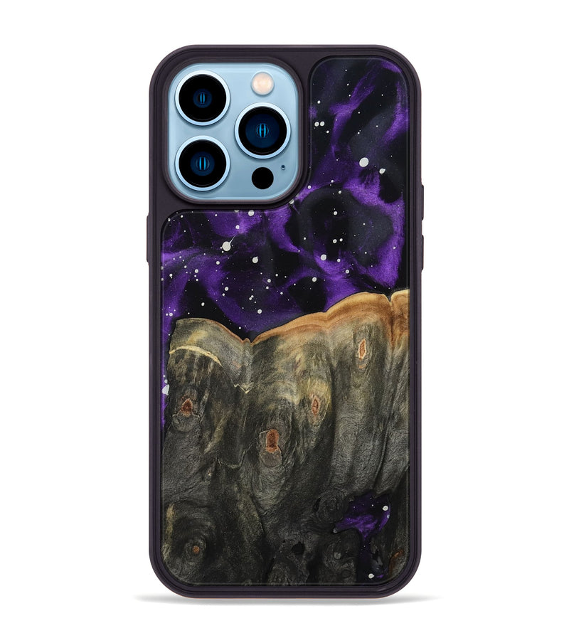 iPhone 14 Pro Max Wood Phone Case - Rheta (Cosmos, 809108)