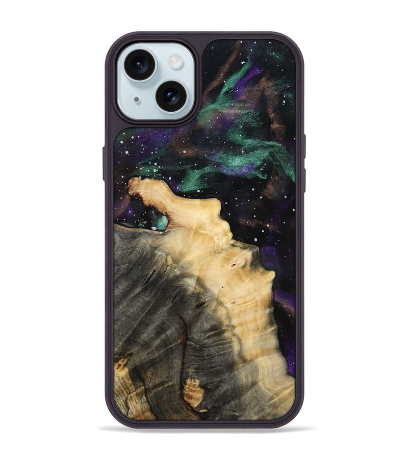 iPhone 15 Plus Wood Phone Case - Amarion (Cosmos, 809109)