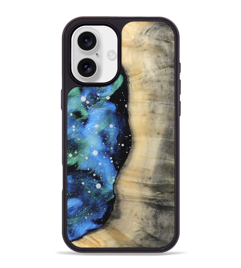 iPhone 16 Plus Wood Phone Case - Melody (Cosmos, 809117)