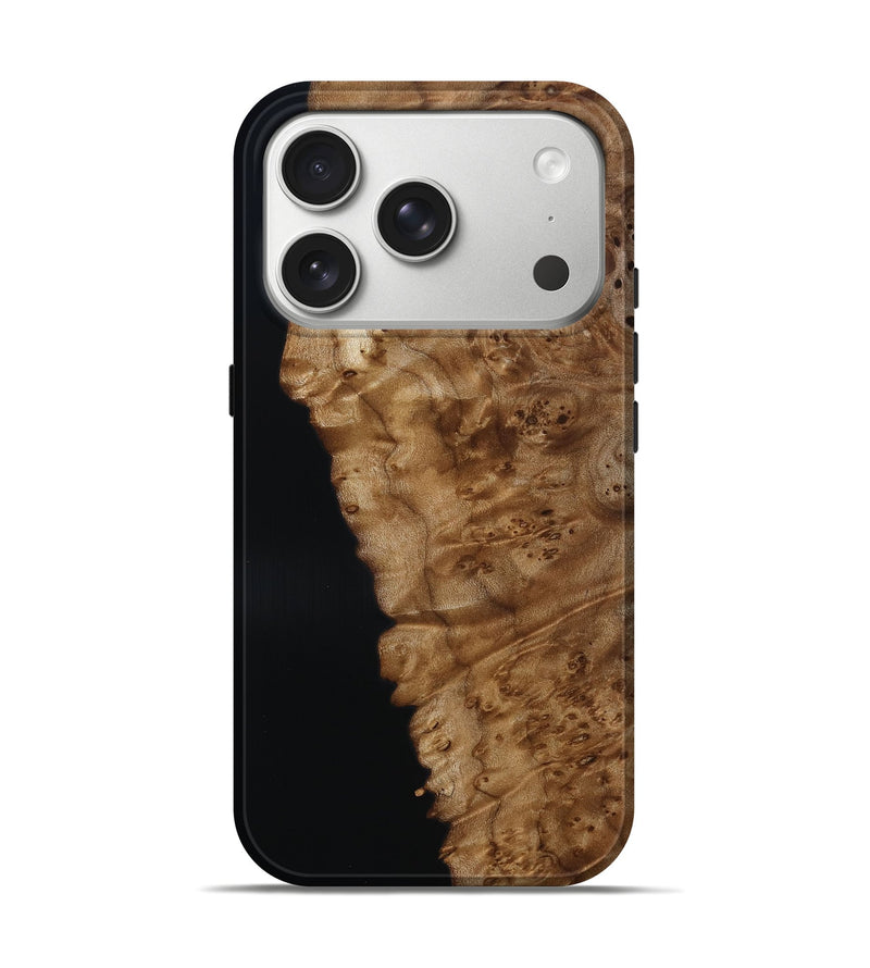 iPhone 17 Pro Wood Live Edge Phone Case - Hollie (Wood Burl, 809121)