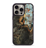 iPhone 15 Pro Max Wood Phone Case - Jair (Green, 809126)