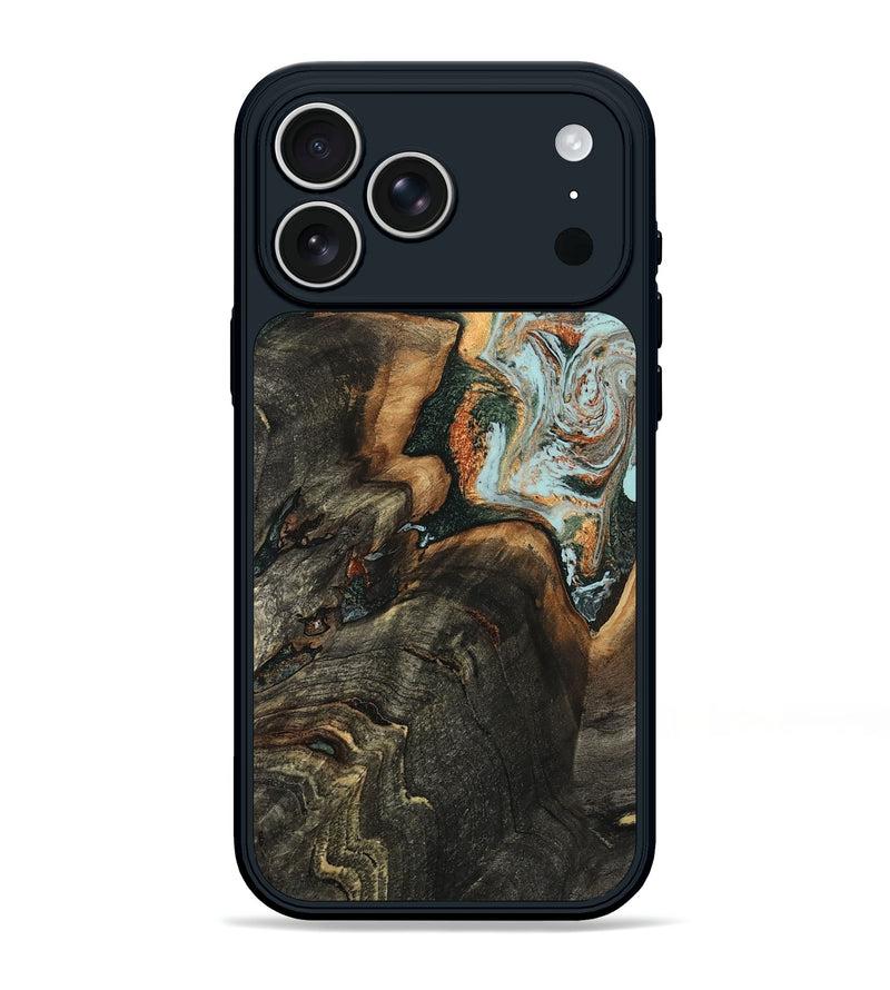 iPhone 17 Pro Max Wood Phone Case - Jair (Green, 809126)