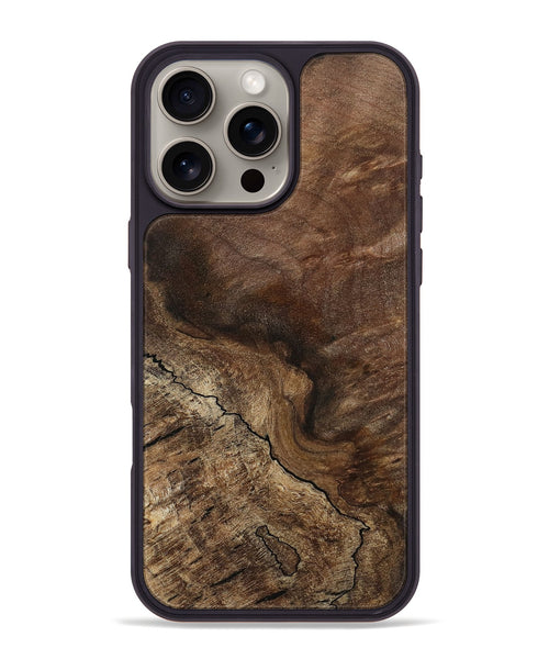 iPhone 16 Pro Max Wood Phone Case - Amara (Wood Burl, 809142)