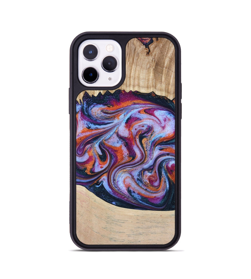 iPhone 11 Pro Wood Phone Case - Wesson (Blue, 809150)