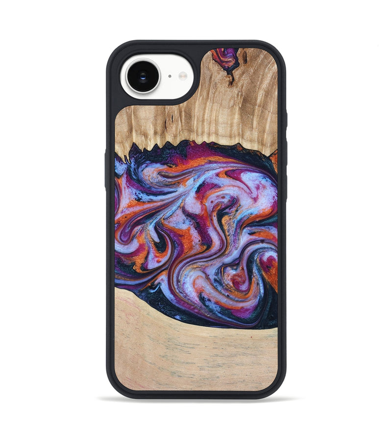 iPhone 16e Wood Phone Case - Wesson (Blue, 809150)