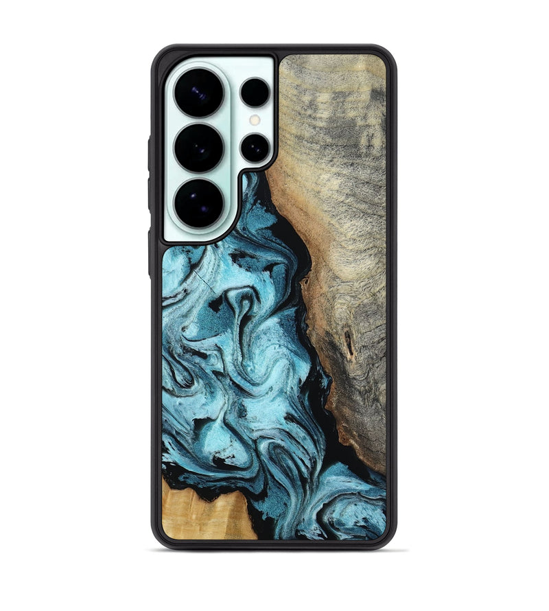 Galaxy S26 Ultra Wood Phone Case - Madilyn (Blue, 809154)
