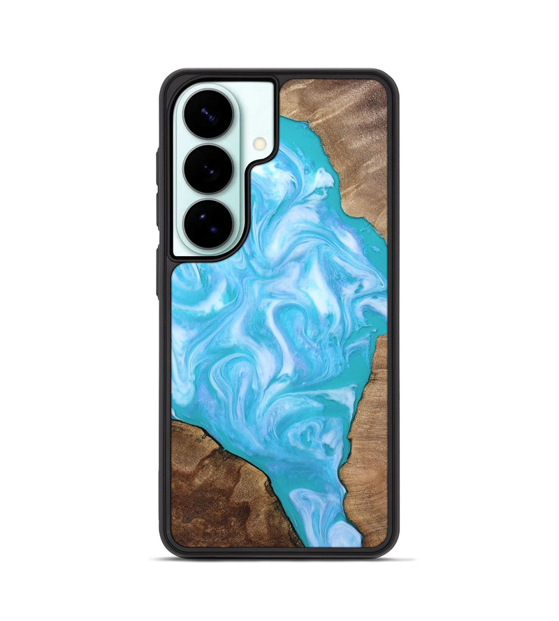 Galaxy S26 Wood Phone Case - Baylee (Blue, 809155)