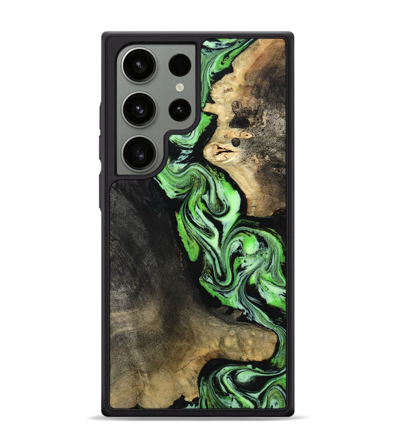Galaxy S24 Ultra Wood Phone Case - Aiden (Green, 809156)