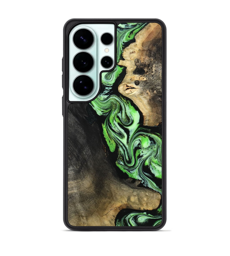 Galaxy S26 Ultra Wood Phone Case - Aiden (Green, 809156)