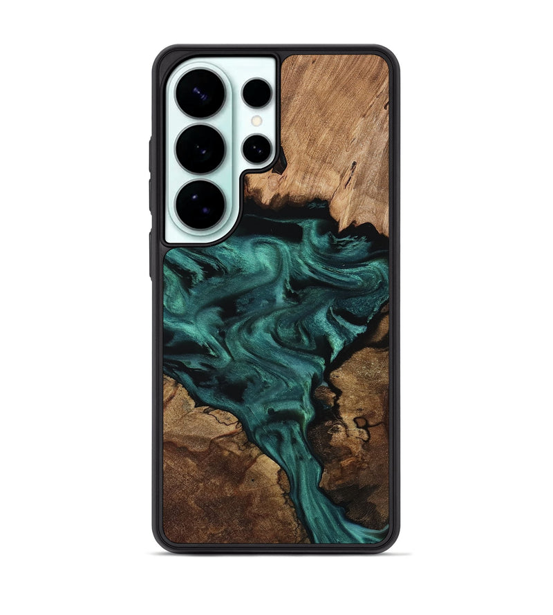 Galaxy S26 Ultra Wood Phone Case - Ima (Ancient Olive, 809158)