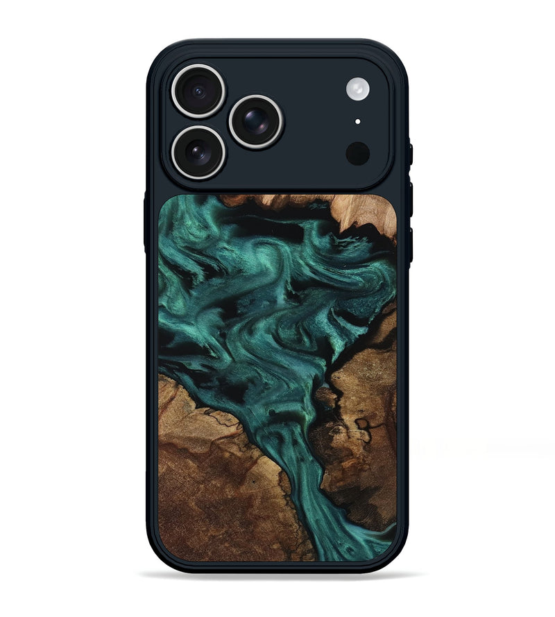 iPhone 17 Pro Max Wood Phone Case - Ima (Ancient Olive, 809158)