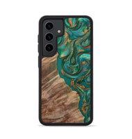 Galaxy S24 Wood Phone Case - Katie (Green, 809159)