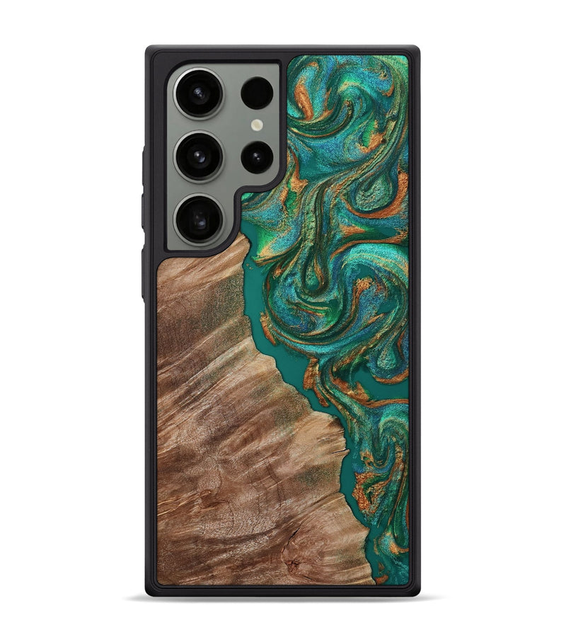 Galaxy S24 Ultra Wood Phone Case - Katie (Green, 809159)