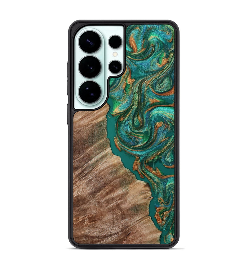 Galaxy S26 Ultra Wood Phone Case - Katie (Green, 809159)