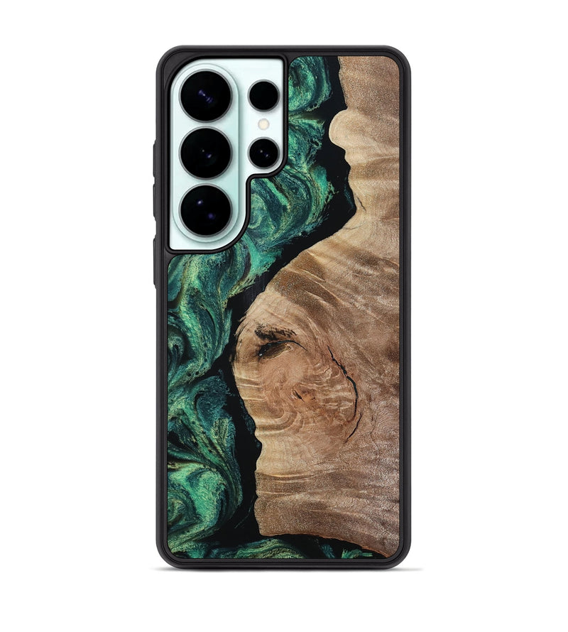 Galaxy S26 Ultra Wood Phone Case - Aracely (Green, 809161)