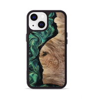 iPhone 13 Wood Phone Case - Aracely (Green, 809161)