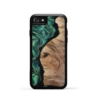 iPhone SE Wood Phone Case - Aracely (Green, 809161)