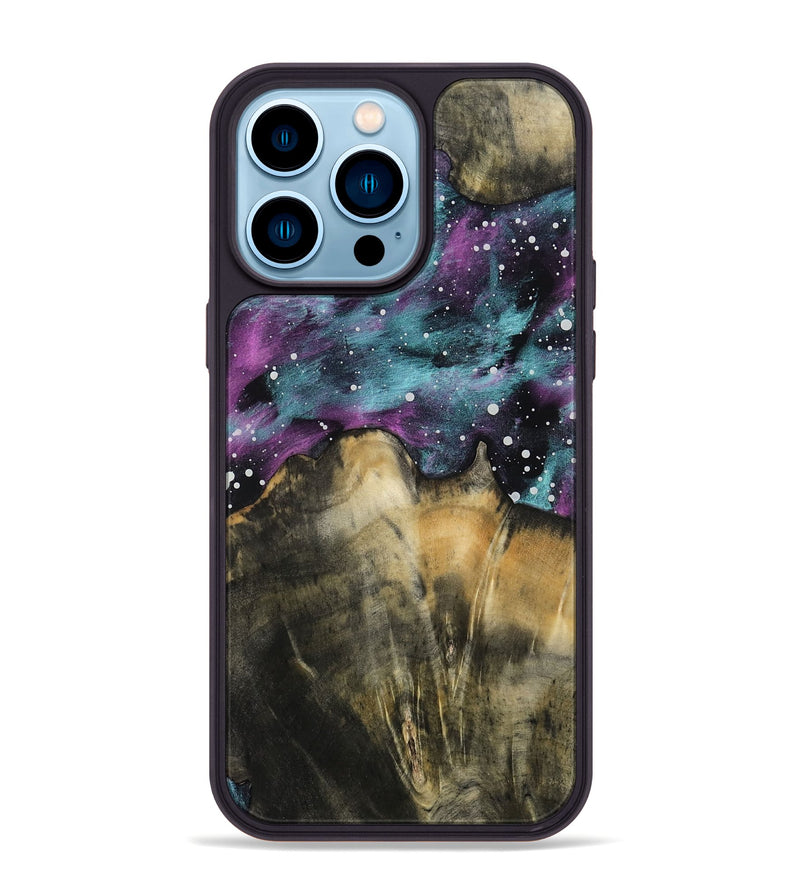 iPhone 14 Pro Max Wood Phone Case - Thad (Cosmos, 809162)