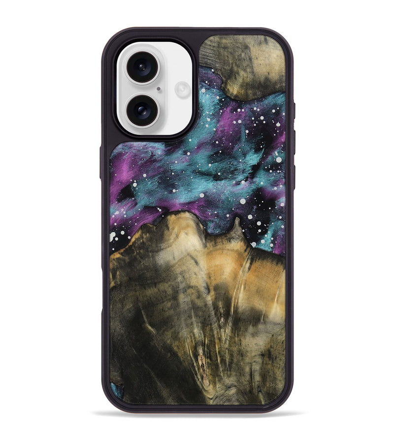 iPhone 16 Plus Wood Phone Case - Thad (Cosmos, 809162)
