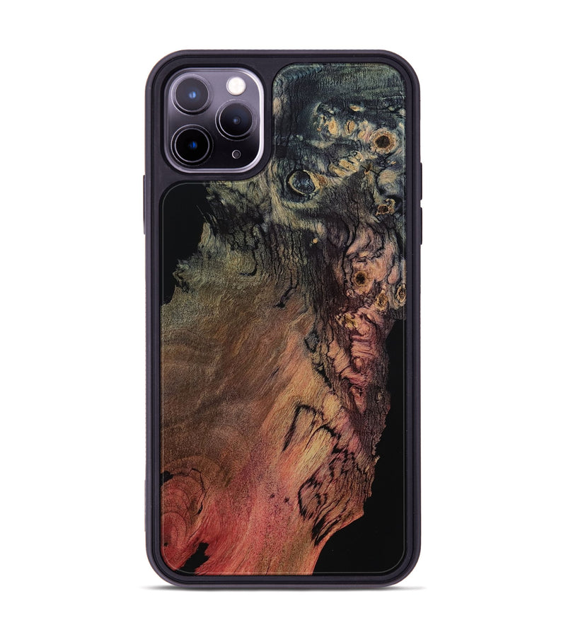 iPhone 11 Pro Max Wood Phone Case - Zula (Double Dyed, 809179)