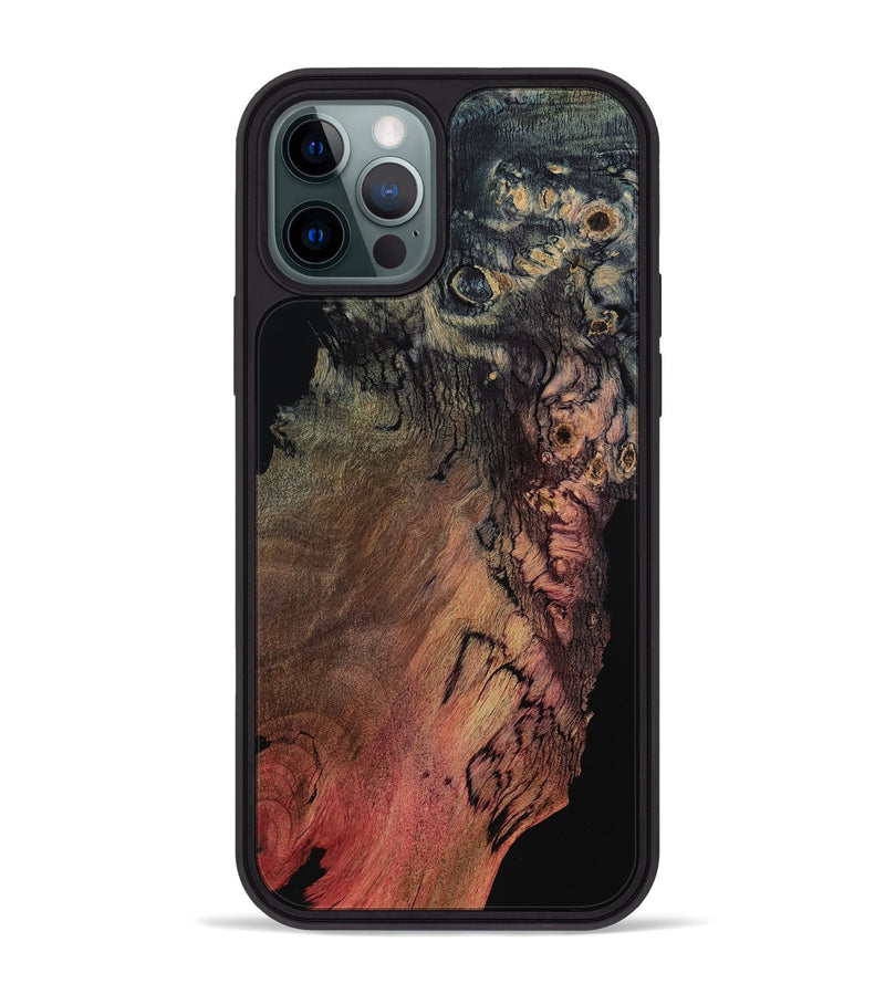 iPhone 12 Pro Max Wood Phone Case - Zula (Double Dyed, 809179)