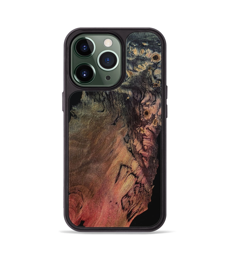 iPhone 13 Pro Wood Phone Case - Zula (Double Dyed, 809179)