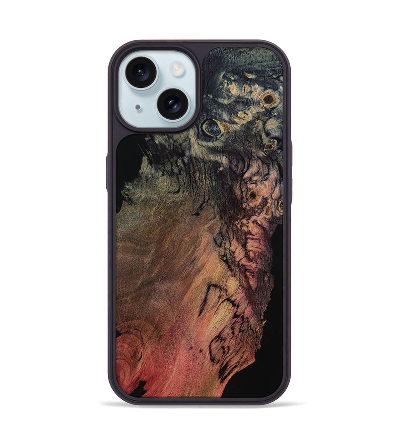 iPhone 15 Wood Phone Case - Zula (Double Dyed, 809179)