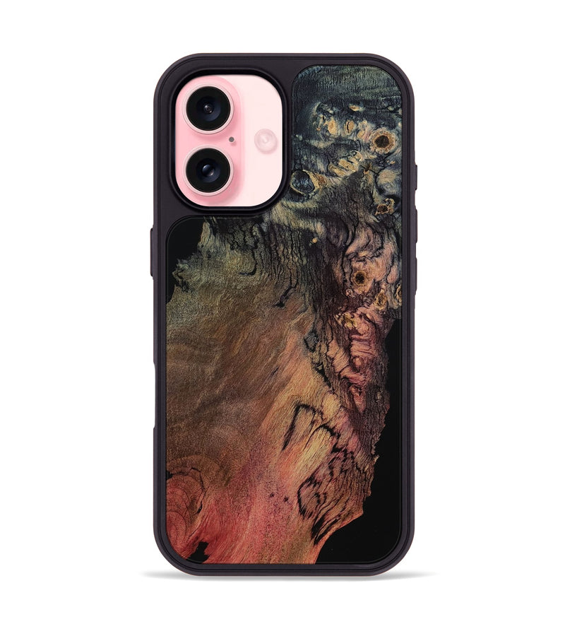 iPhone 16 Wood Phone Case - Zula (Double Dyed, 809179)