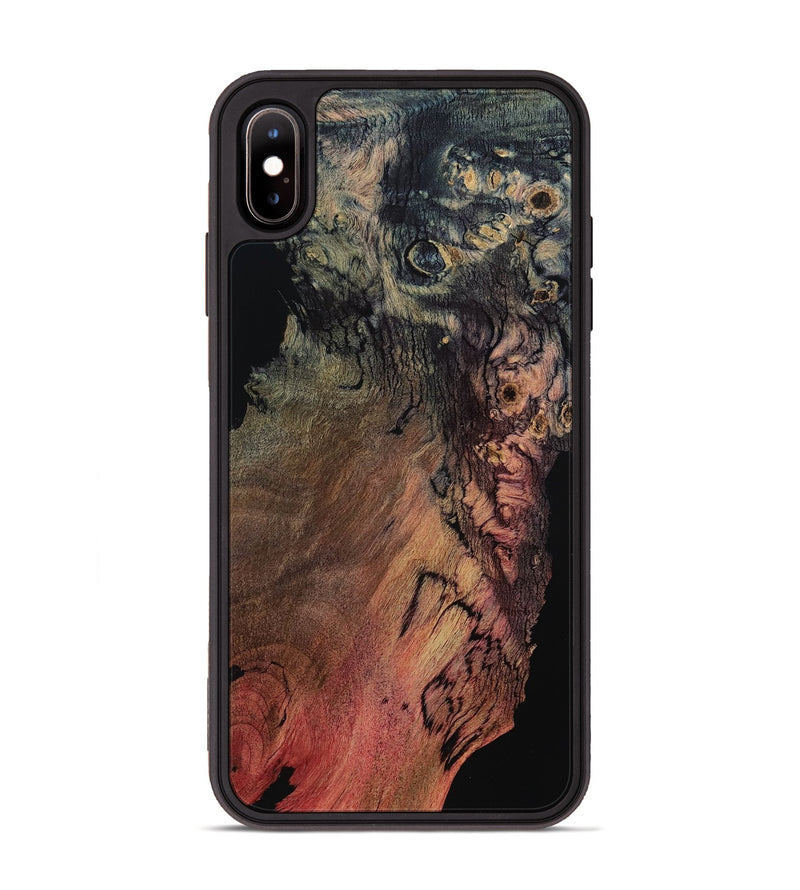 iPhone Xs Max Wood Phone Case - Zula (Double Dyed, 809179)