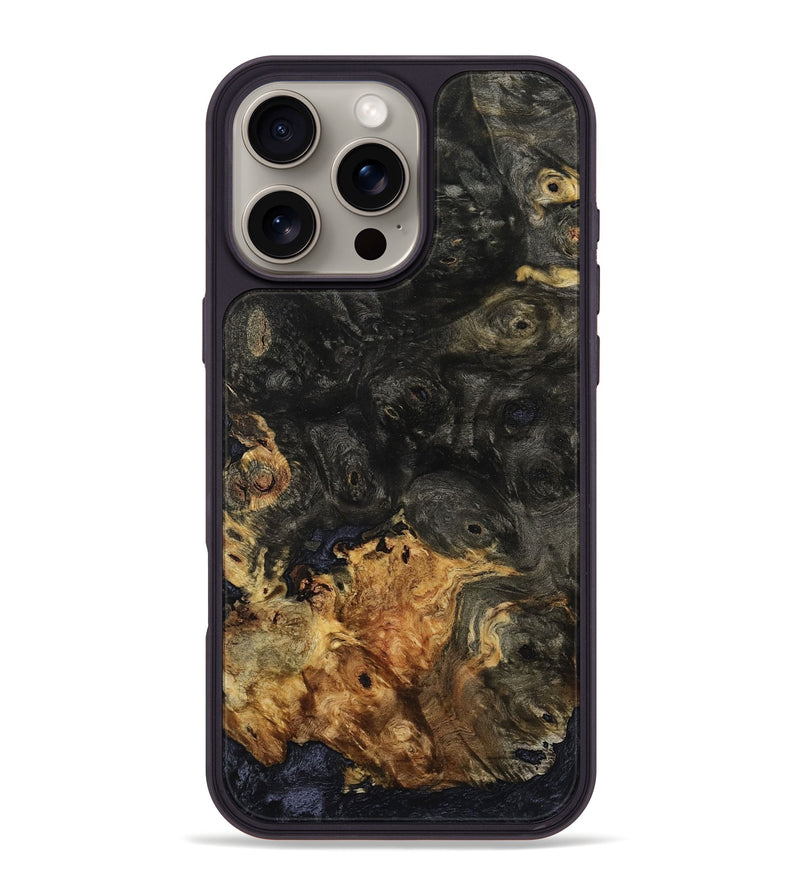 iPhone 16 Pro Max Wood Phone Case - Norbert (Wood Burl, 809181)