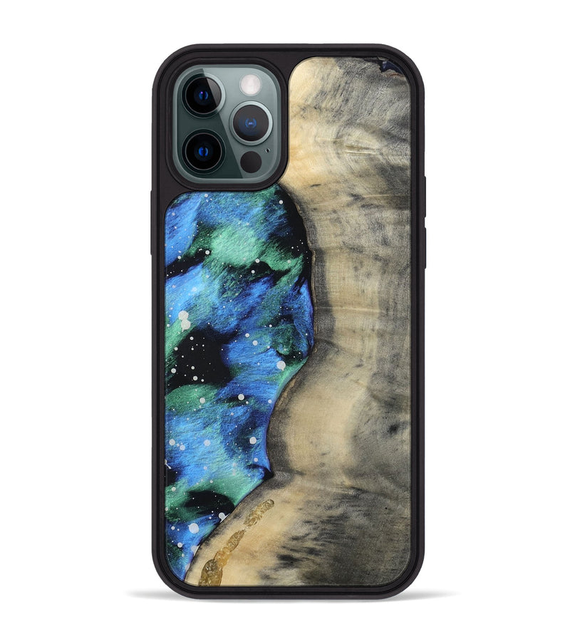 iPhone 12 Pro Max Wood Phone Case - German (Cosmos, 809183)