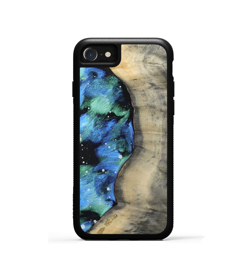 iPhone SE Wood Phone Case - German (Cosmos, 809183)