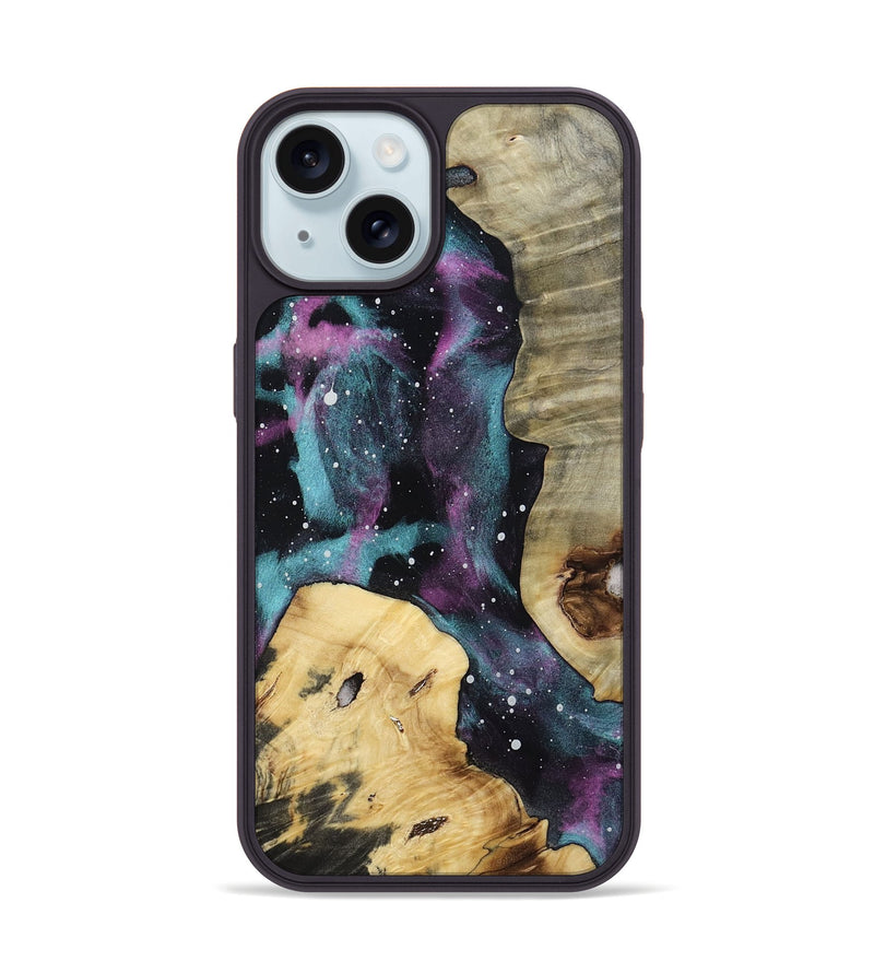 iPhone 15 Wood Phone Case - Jaimie (Cosmos, 809186)