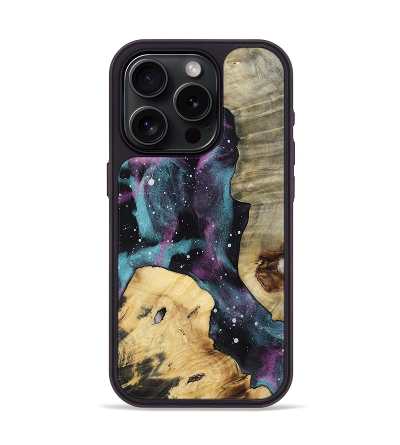 iPhone 15 Pro Wood Phone Case - Jaimie (Cosmos, 809186)