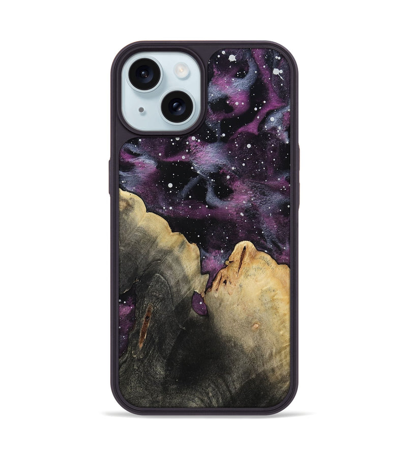 iPhone 15 Wood Phone Case - Keon (Cosmos, 809195)