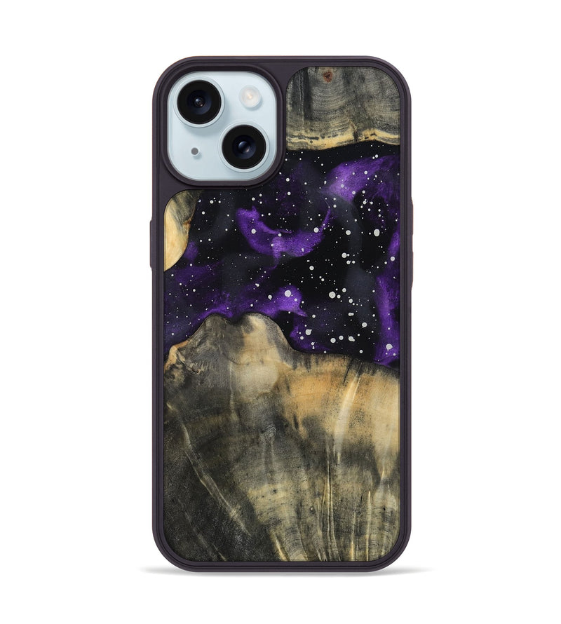 iPhone 15 Wood Phone Case - Kalani (Cosmos, 809199)