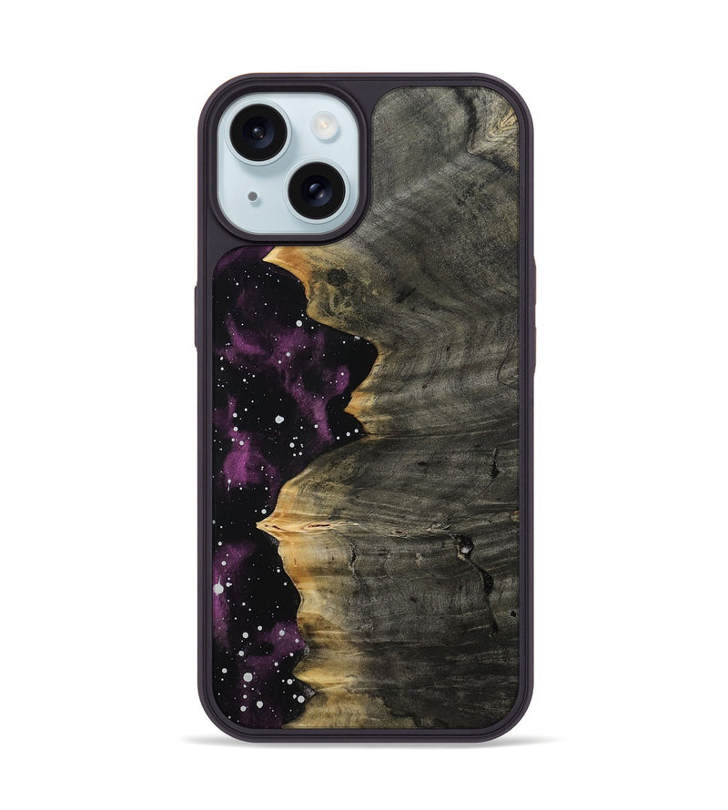 iPhone 15 Wood Phone Case - Vanesa (Cosmos, 809201)