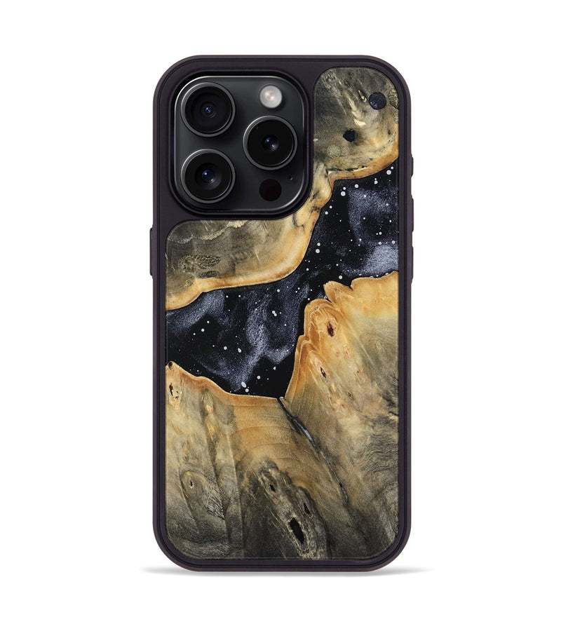 iPhone 15 Pro Wood Phone Case - Basil (Cosmos, 809206)