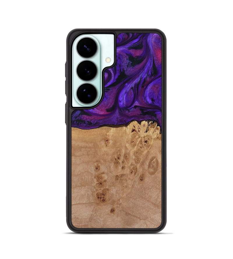 Galaxy S26 Wood Phone Case - Garnett (Purple, 809220)