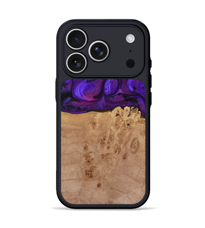 iPhone 17 Pro Wood Phone Case - Garnett (Purple, 809220)