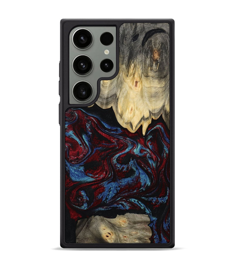 Galaxy S24 Ultra Wood Phone Case - Adonis (Red, 809223)