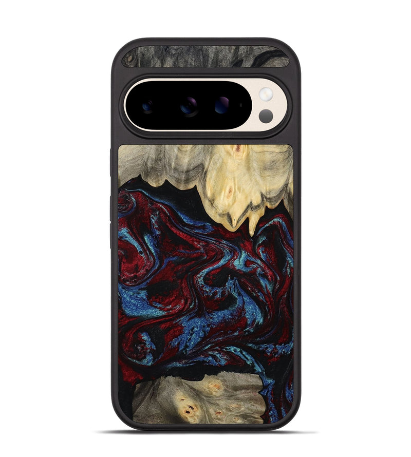 Pixel 10 Wood Phone Case - Adonis (Red, 809223)