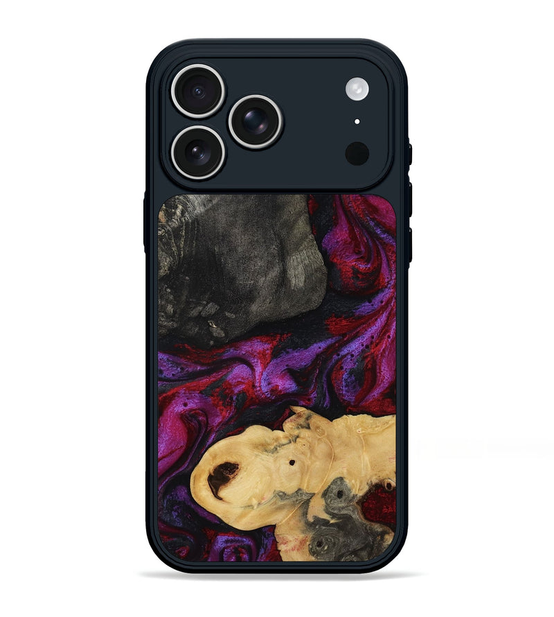 iPhone 17 Pro Max Wood Phone Case - Aleena (Red, 809224)