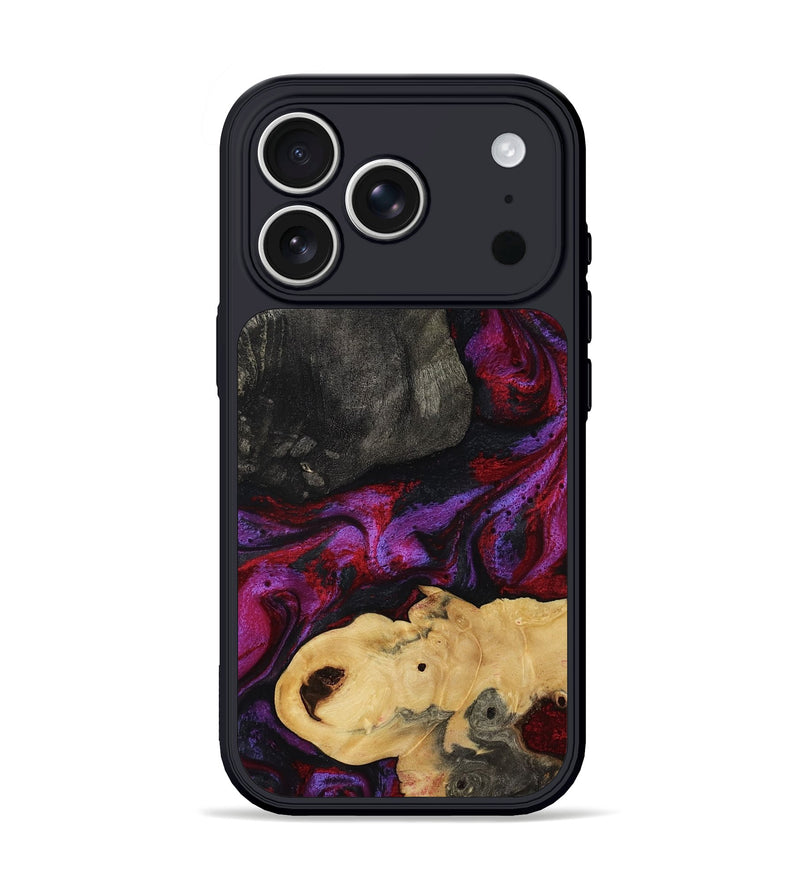 iPhone 17 Pro Wood Phone Case - Aleena (Red, 809224)