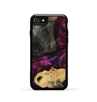 iPhone SE Wood Phone Case - Aleena (Red, 809224)