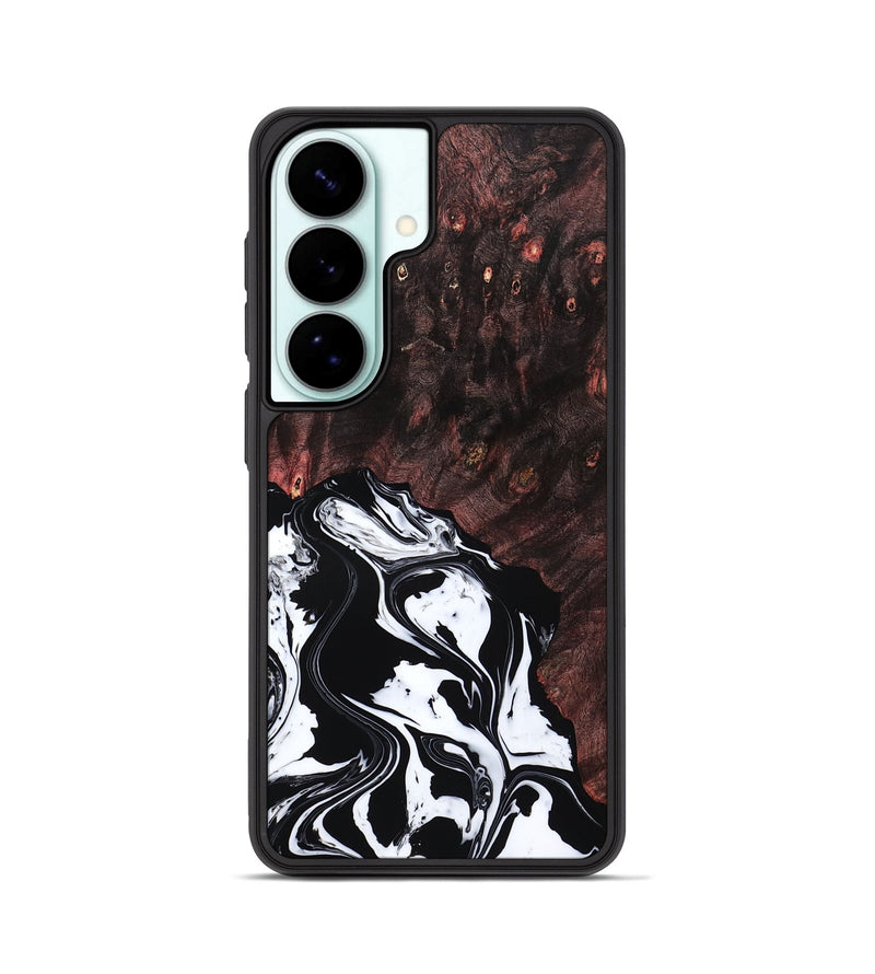 Galaxy S26 Wood Phone Case - Marisol (Black & White, 809225)