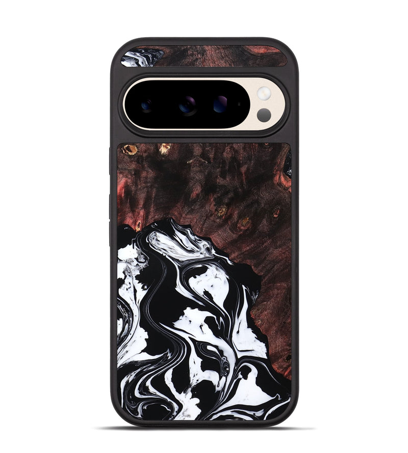 Pixel 10 Wood Phone Case - Marisol (Black & White, 809225)