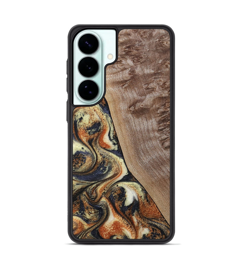 Galaxy S26 Plus Wood Phone Case - Lyla (Black & White, 809228)