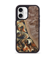 iPhone 17 Wood Phone Case - Lyla (Black & White, 809228)